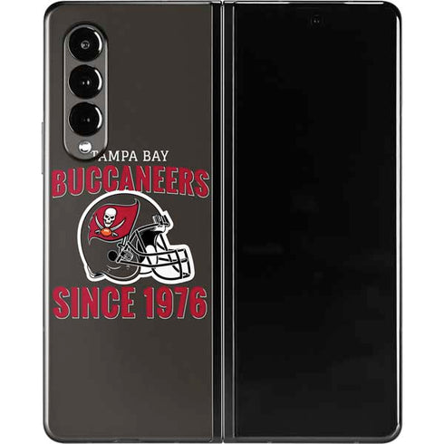 NFL Tampa Bay Buccaneers Helmet Galaxy Z Fold3 5G Skin
